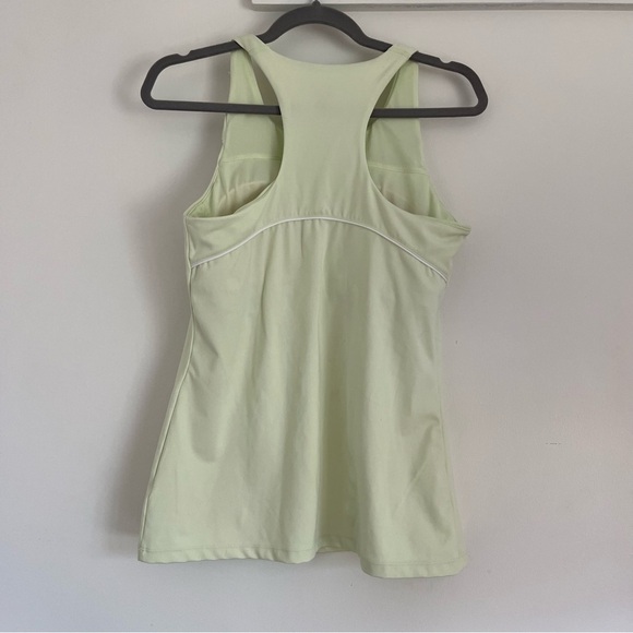 Reebok green Tank Top built in sports bra workout gym exercise women’s medium - Picture 10 of 10